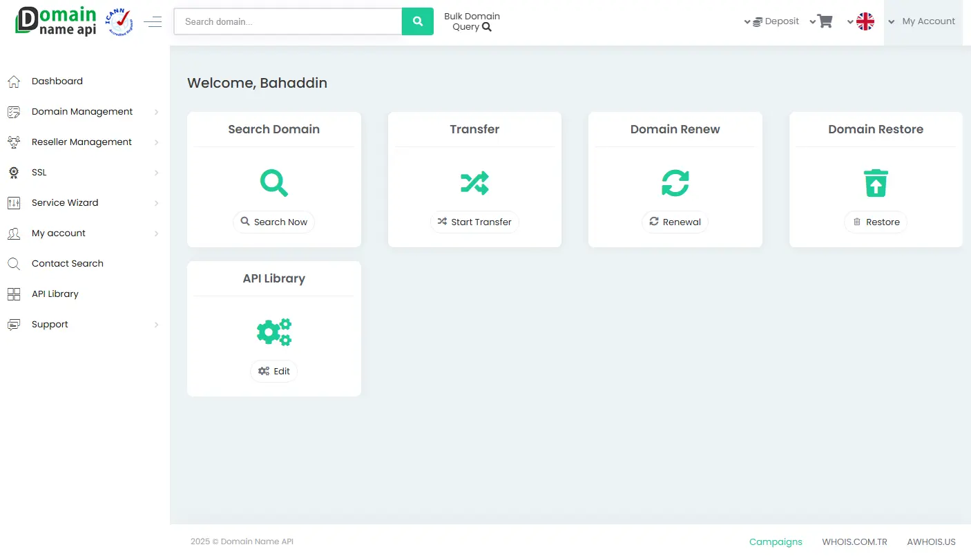 ਡੋਮੇਨ ਰੀਸੈਲਰ ਪ੍ਰੋਗਰਾਮ ਵਿਸ਼ੇਸ਼ਤਾਵਾਂ