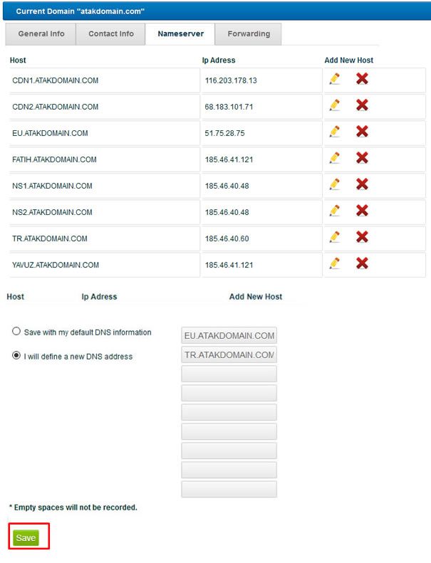 How to Manage Child Name Servers